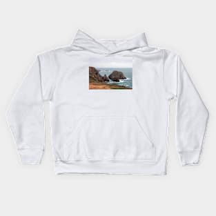 Alderney coastline, Channel Islands Kids Hoodie